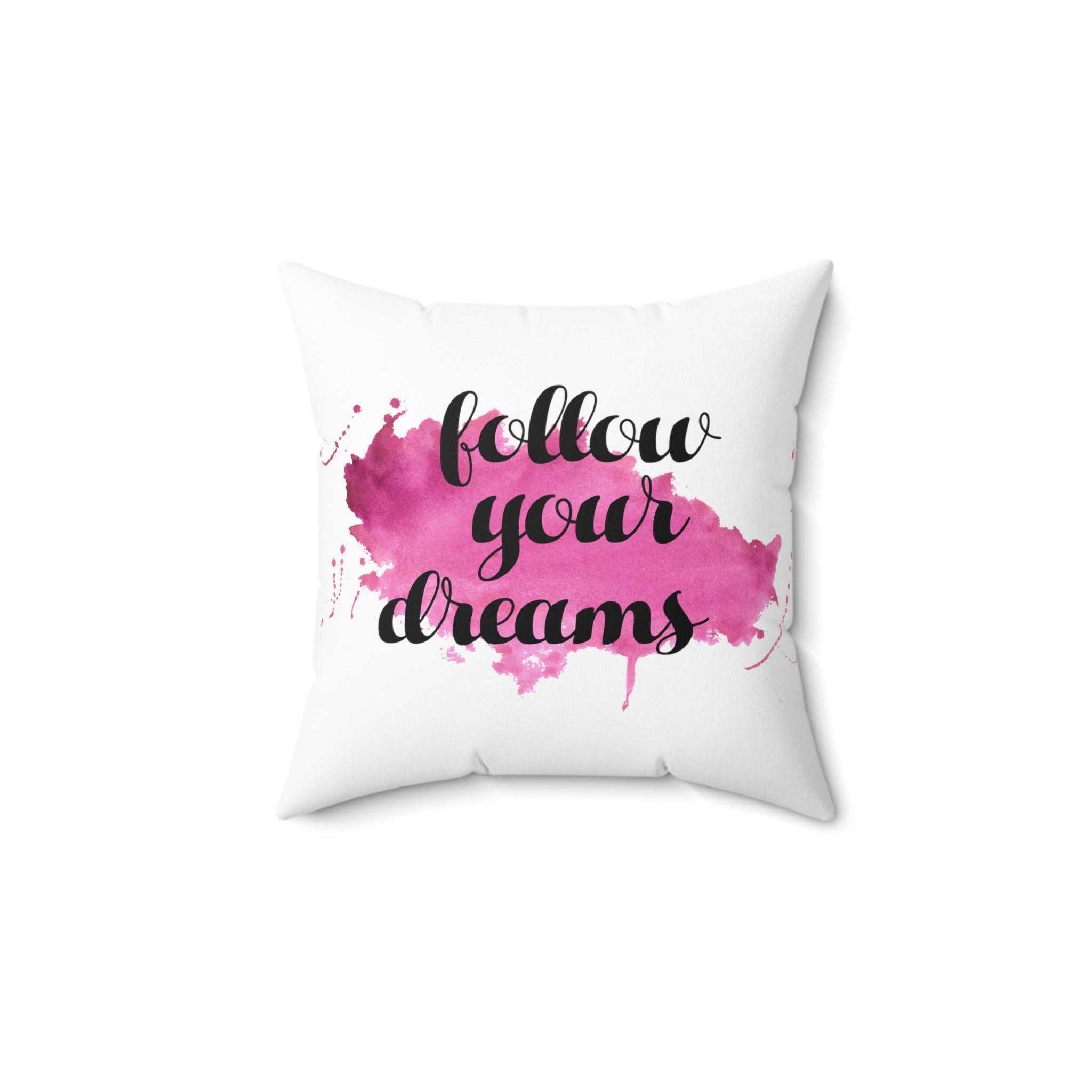 Spun Polyester Square Pillow