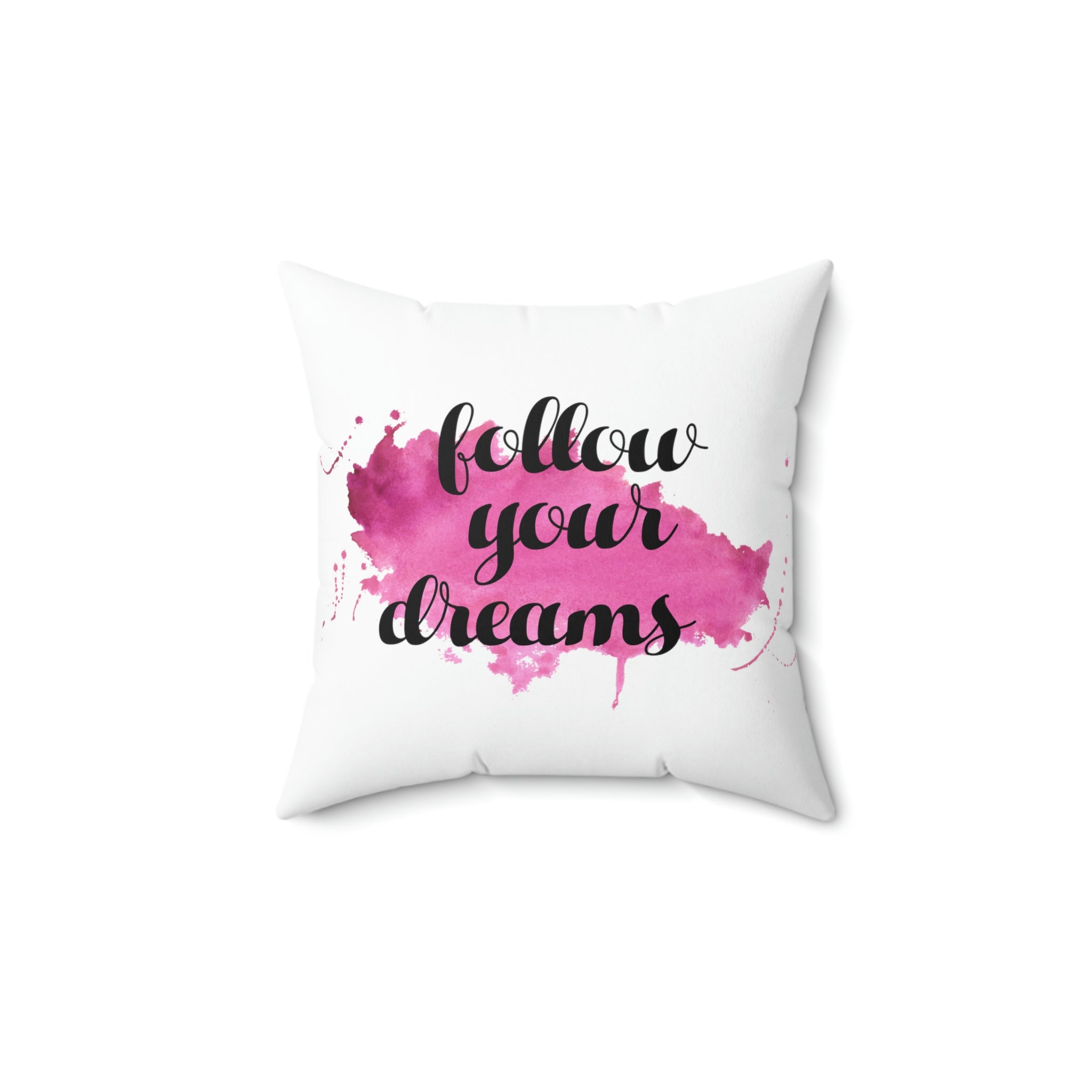 Spun Polyester Square Pillow