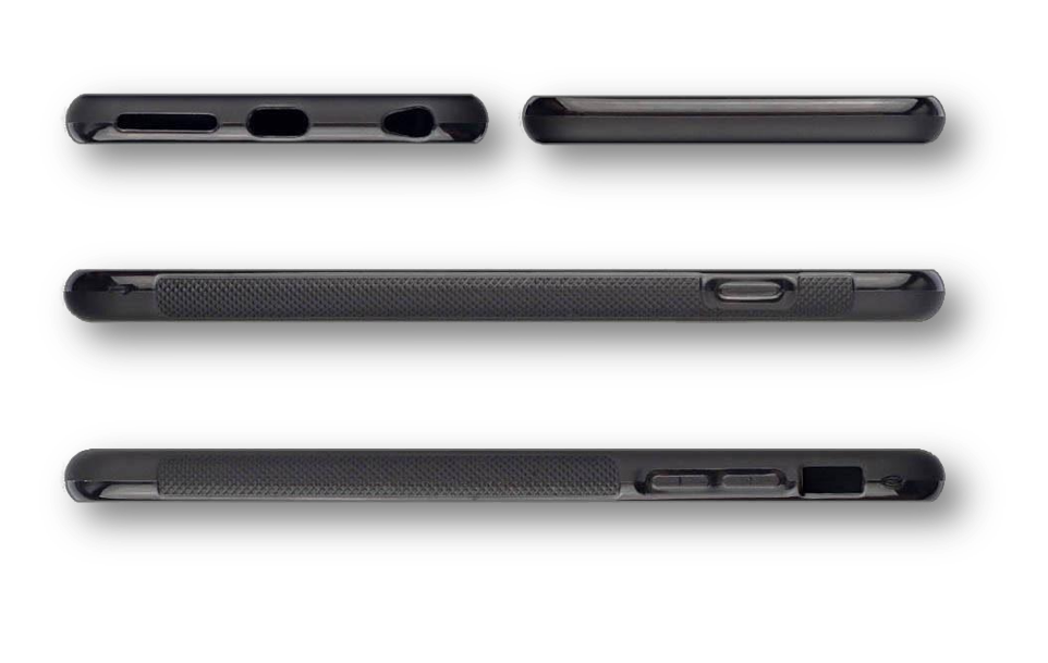 Slim Wooden Phone Case (Walnut / Bamboo Stripe)