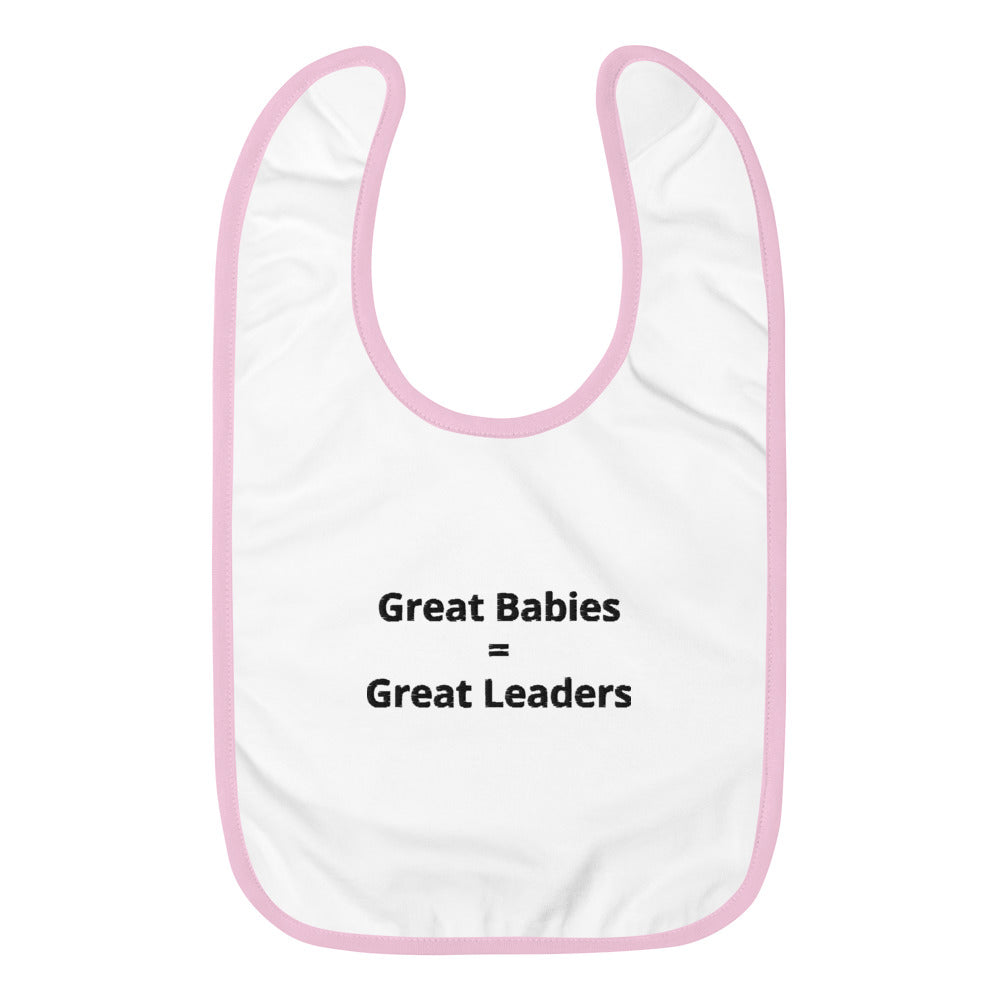 Embroidered Baby Bib