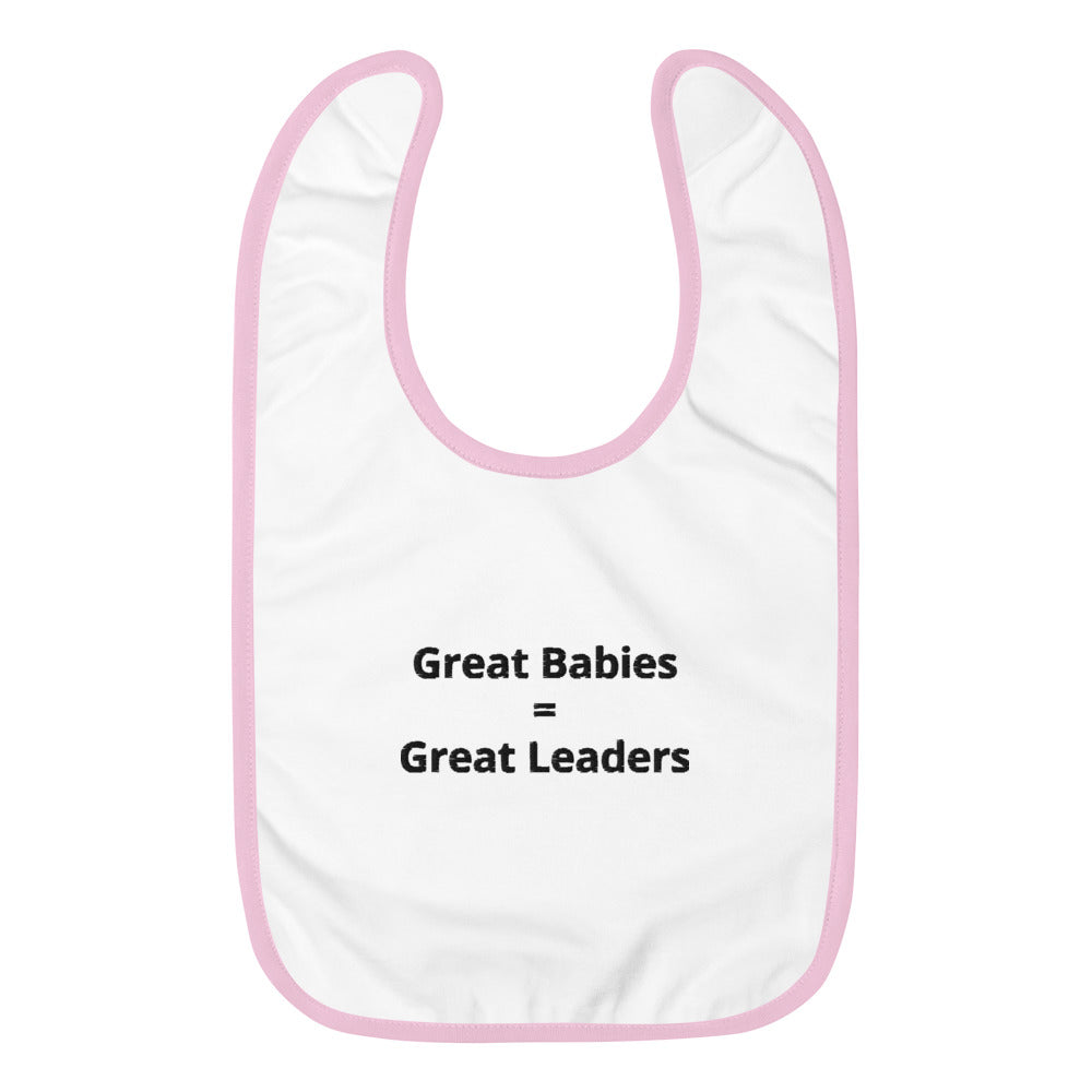 Embroidered Baby Bib