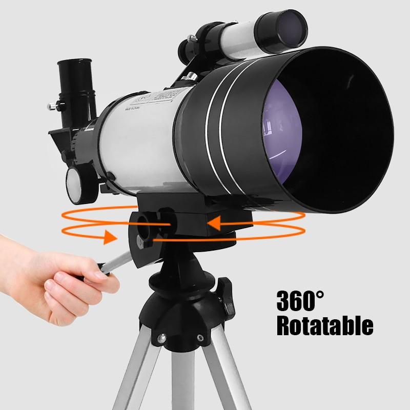 150X Terrestrial Astronomical Telescope HD Children Refracting