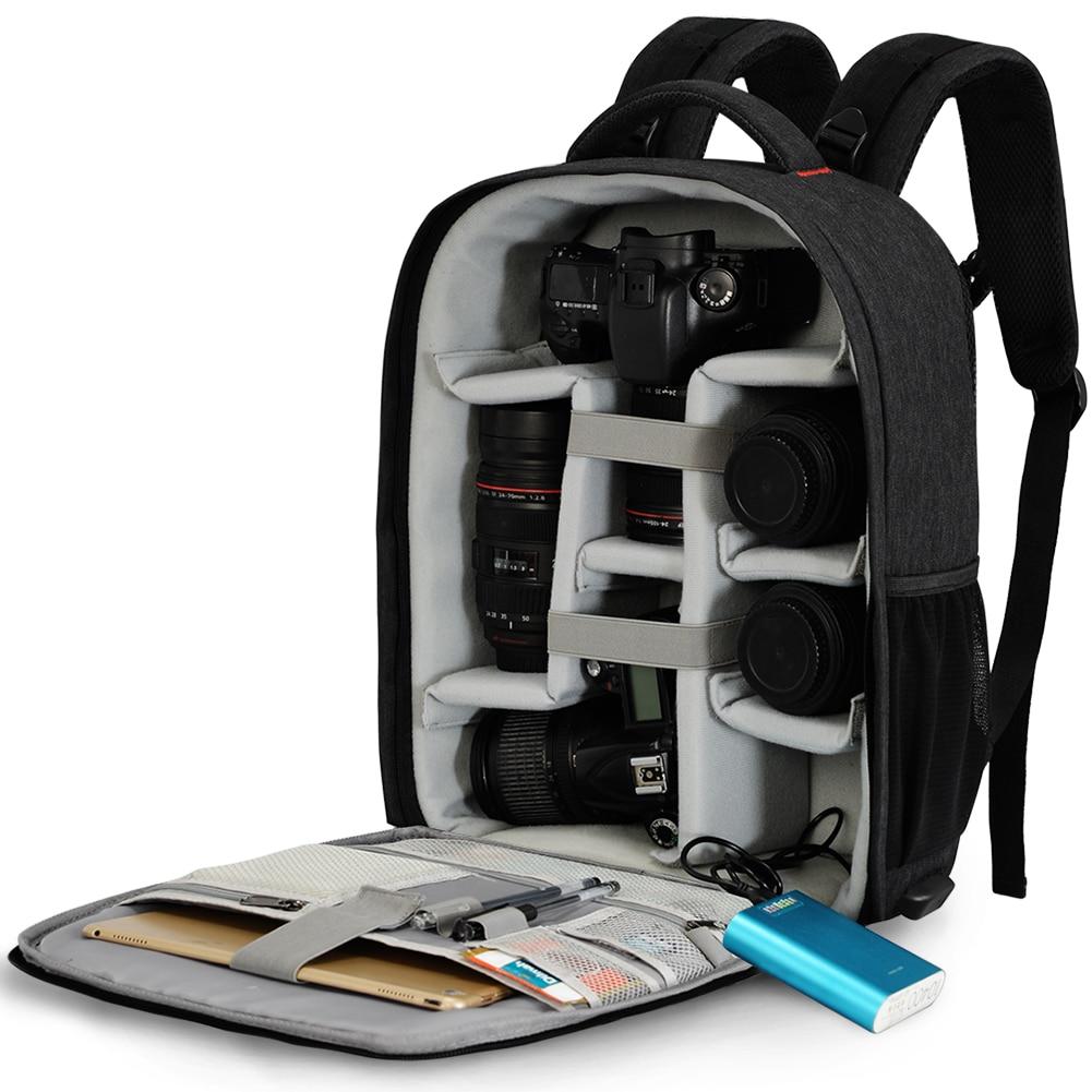 Camera Bag Digital Dslr Bag Waterproof Shockproof Breathable Camera