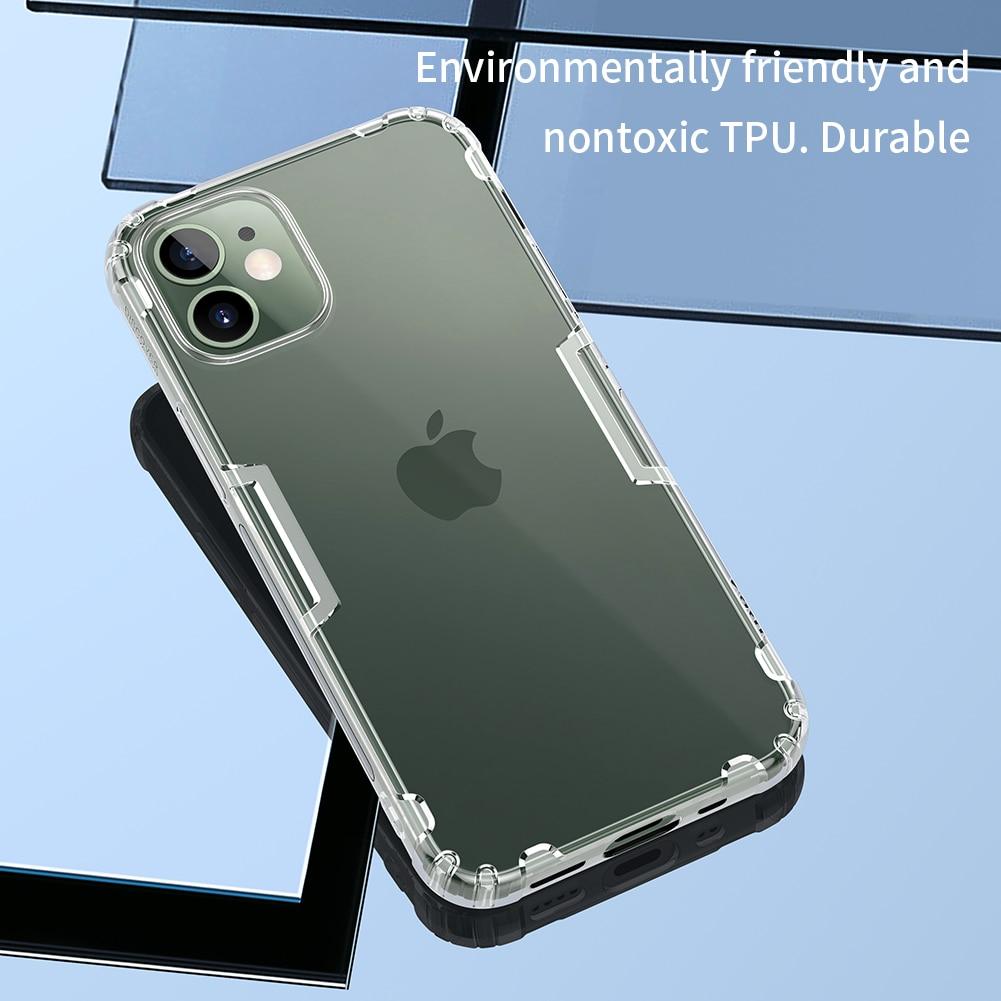 For Apple iPhone 12 Case,NILLKIN Nature TPU Transparent Clear Soft