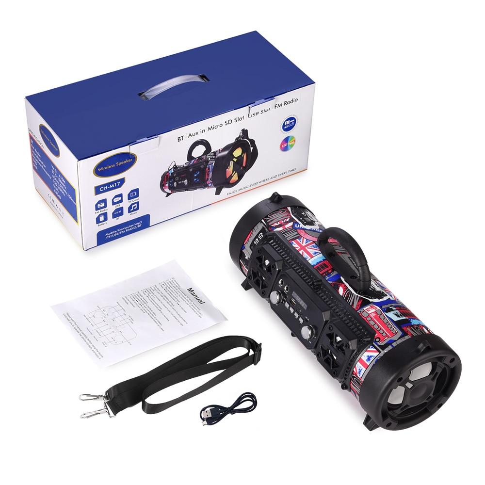 Portable Bluetooth Speaker Column Wireless Speaker Music Stereo