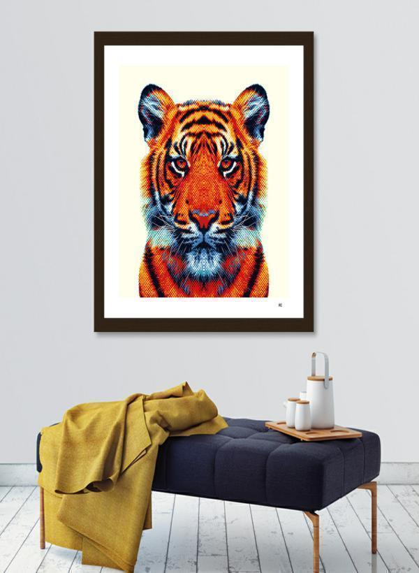 Tiger - Colorful Animals  Frame