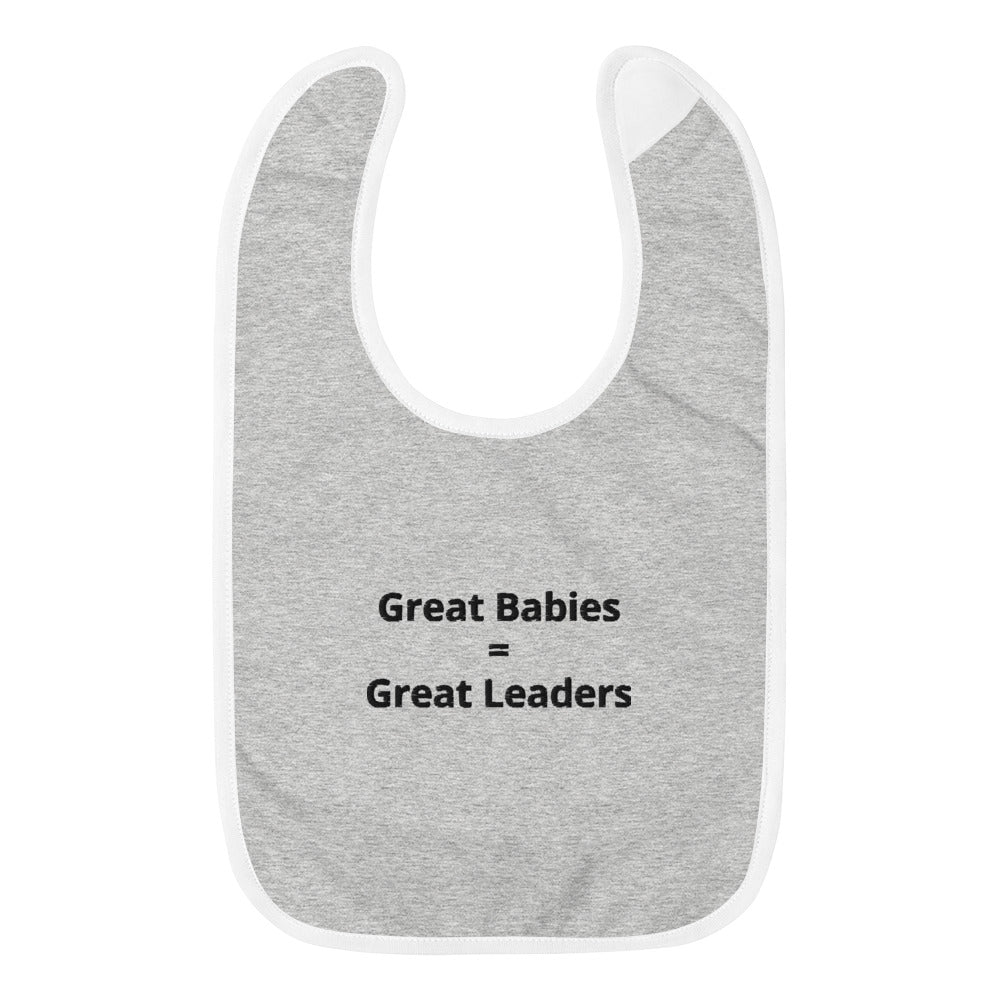 Embroidered Baby Bib