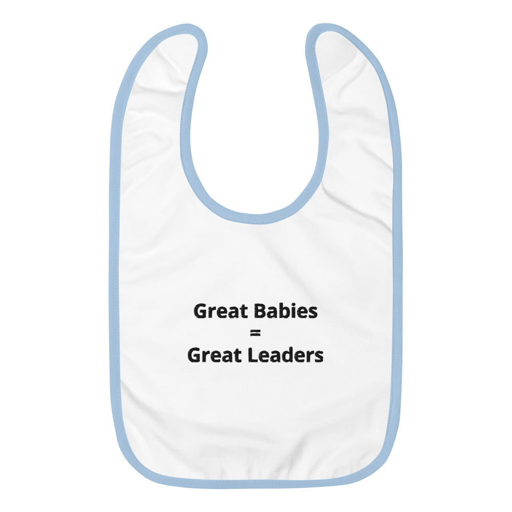 Embroidered Baby Bib