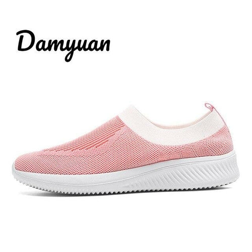 Sock Sneakers Flat Shoes Women Shoes Slip on Platform Sneakers Women