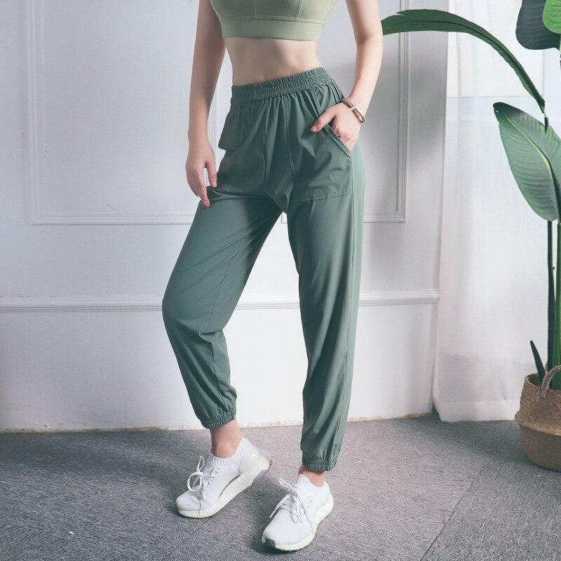 Loose Casual Running Pants Women Sports Fitness Jogging Trousers