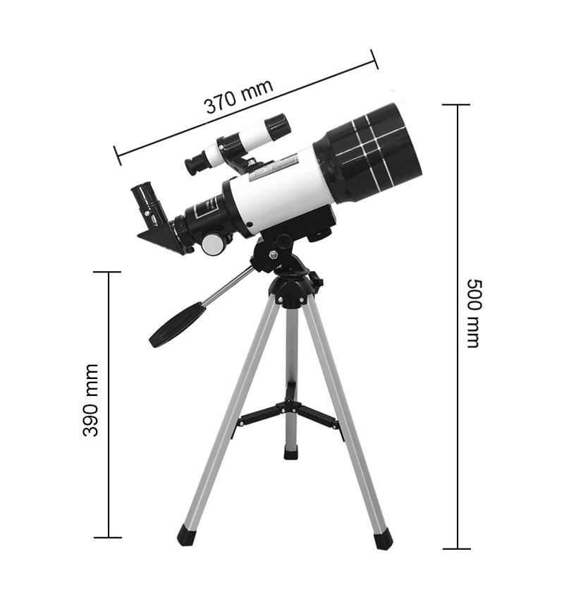 150X Terrestrial Astronomical Telescope HD Children Refracting