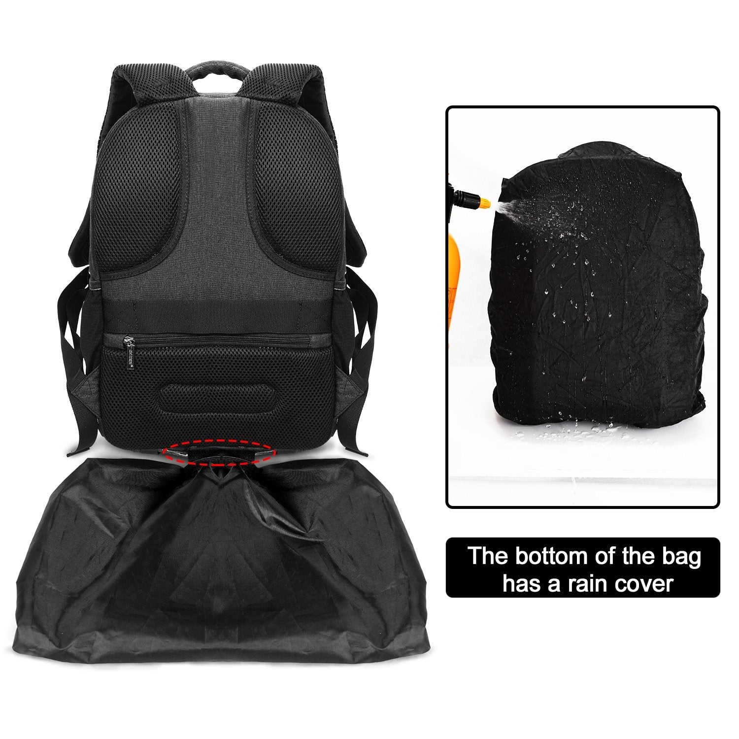 Camera Bag Digital Dslr Bag Waterproof Shockproof Breathable Camera