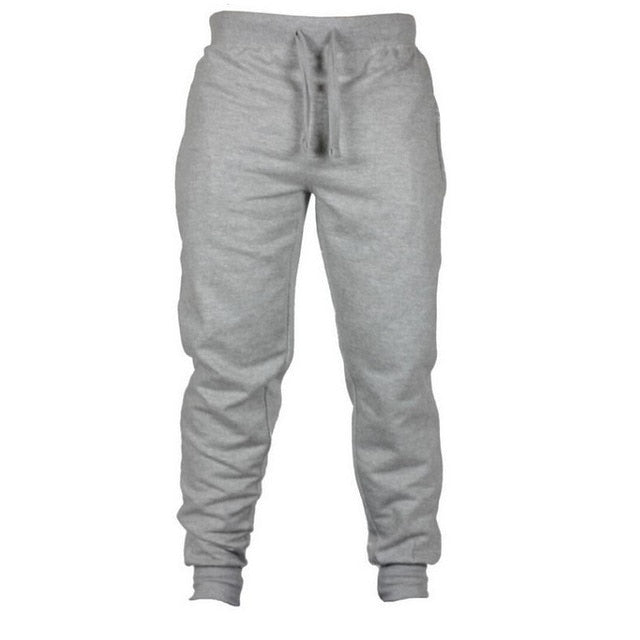 Mens Joggers Casual Pants Fitness Men Sportswear Tracksuit Bottoms Skinny Sweatpants Trousers Black Gyms Jogger Track Pants