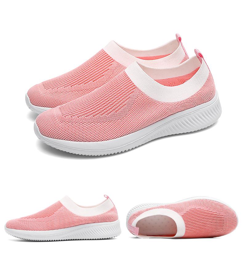 Sock Sneakers Flat Shoes Women Shoes Slip on Platform Sneakers Women