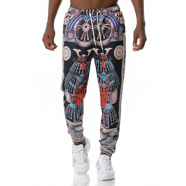 Luxury Royal Men Joggers Sweatpant 3D Floral Print Trousers Jogging Pants Men Casual Hip Hop Streetwear Sports Trousers Male XXL