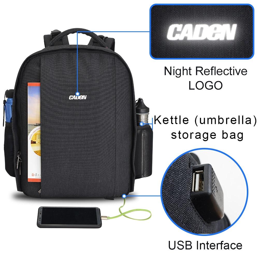 Camera Bag Digital Dslr Bag Waterproof Shockproof Breathable Camera